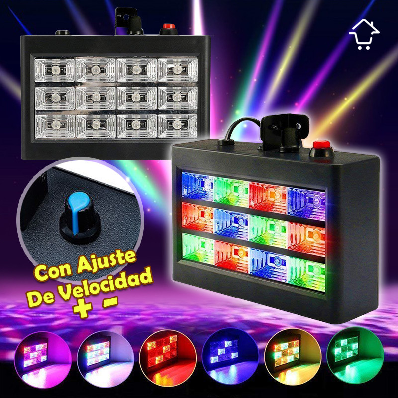 Miniatura 6 de Luz Audio Ritmica Multicolor 091